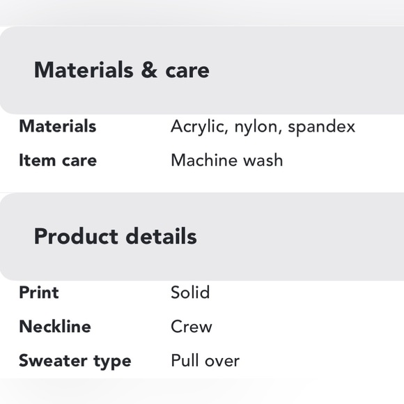 Vero Moda Leroya Pullover Crewneck Sweater - Picture 2 of 2